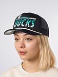 Бейсболка MITCHELL NESS арт. HT11489-ADUBLCK Anaheim Ducks NHL (черный)